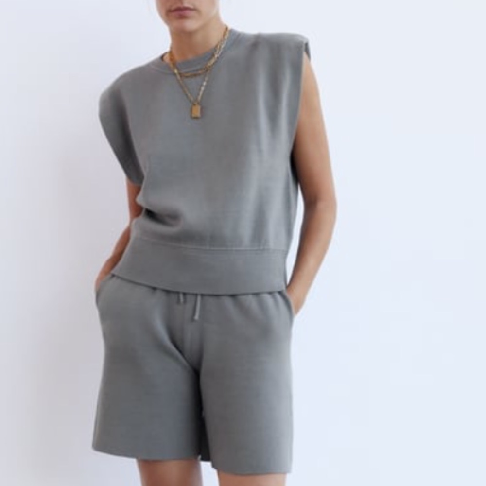 Sweater Short Set